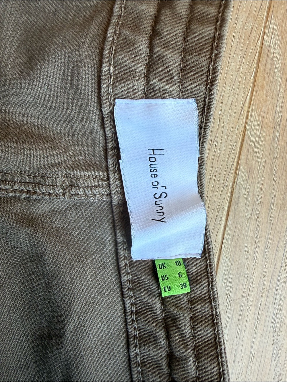 House of Sunny khaki green cargo pants - M - Picture 4 of 4